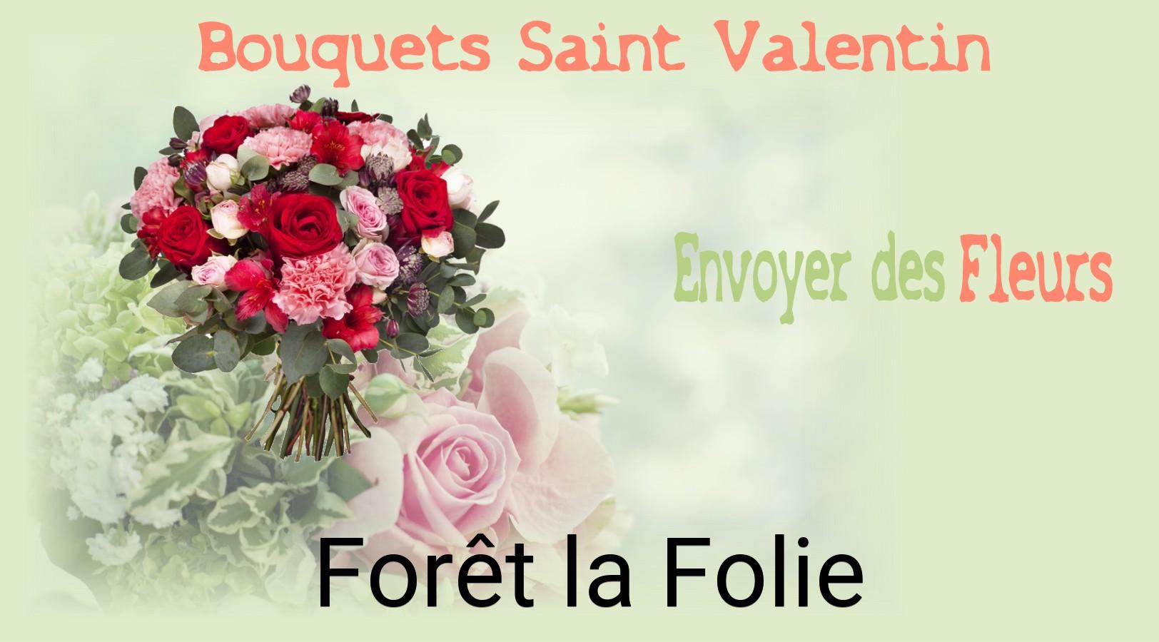 Roses de Saint-Valentin livrées à Forêt-la-Folie